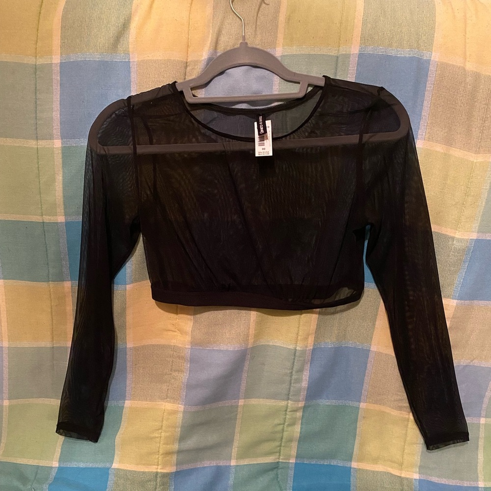 Torrid Mesh Crop Top sz. 00 (10)